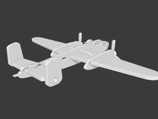 B-25J Mitchell Kit Card